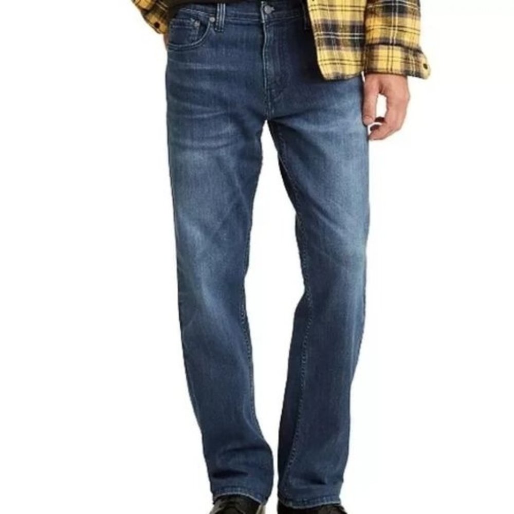 Levi's 559 relaxed straight leg medium wash 36/30